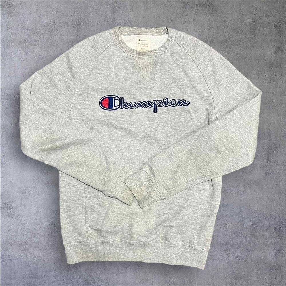 Champion crewneck sweater gray‎